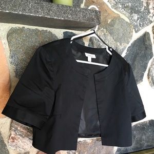 Dressbarn Fitted Black Jacket